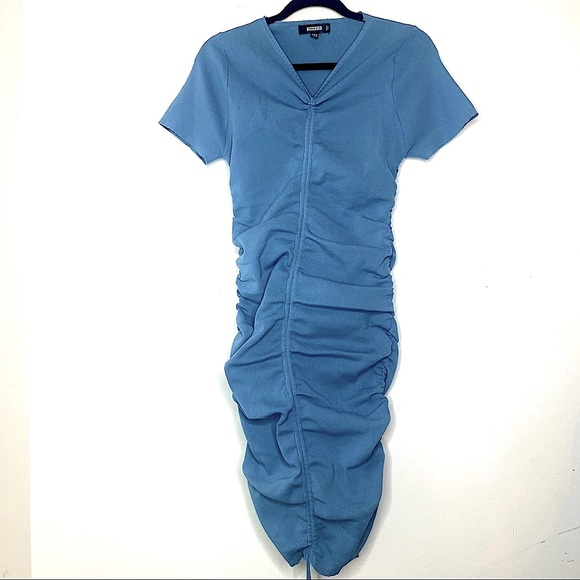 Missguided Dresses & Skirts - Missguided adjustable ruched mini dress